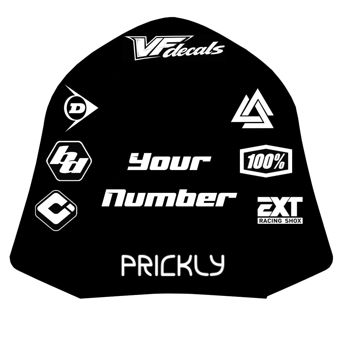 Surron Mud Guard Decal