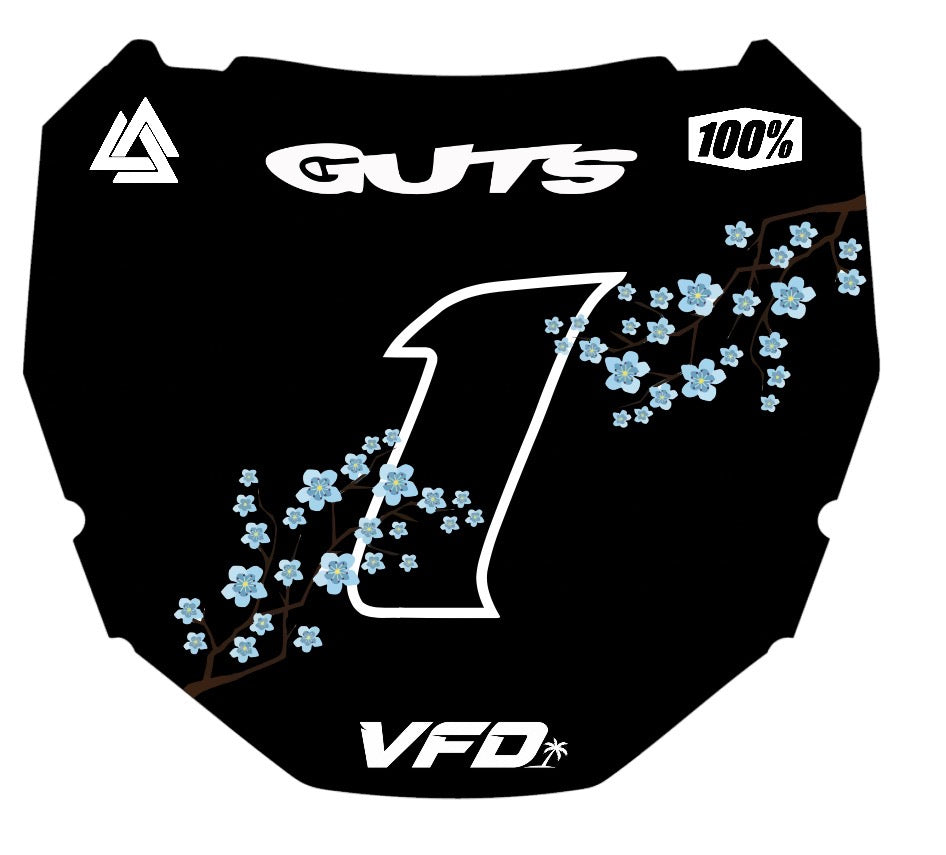 Cherry Blossom ODI Plate Decal