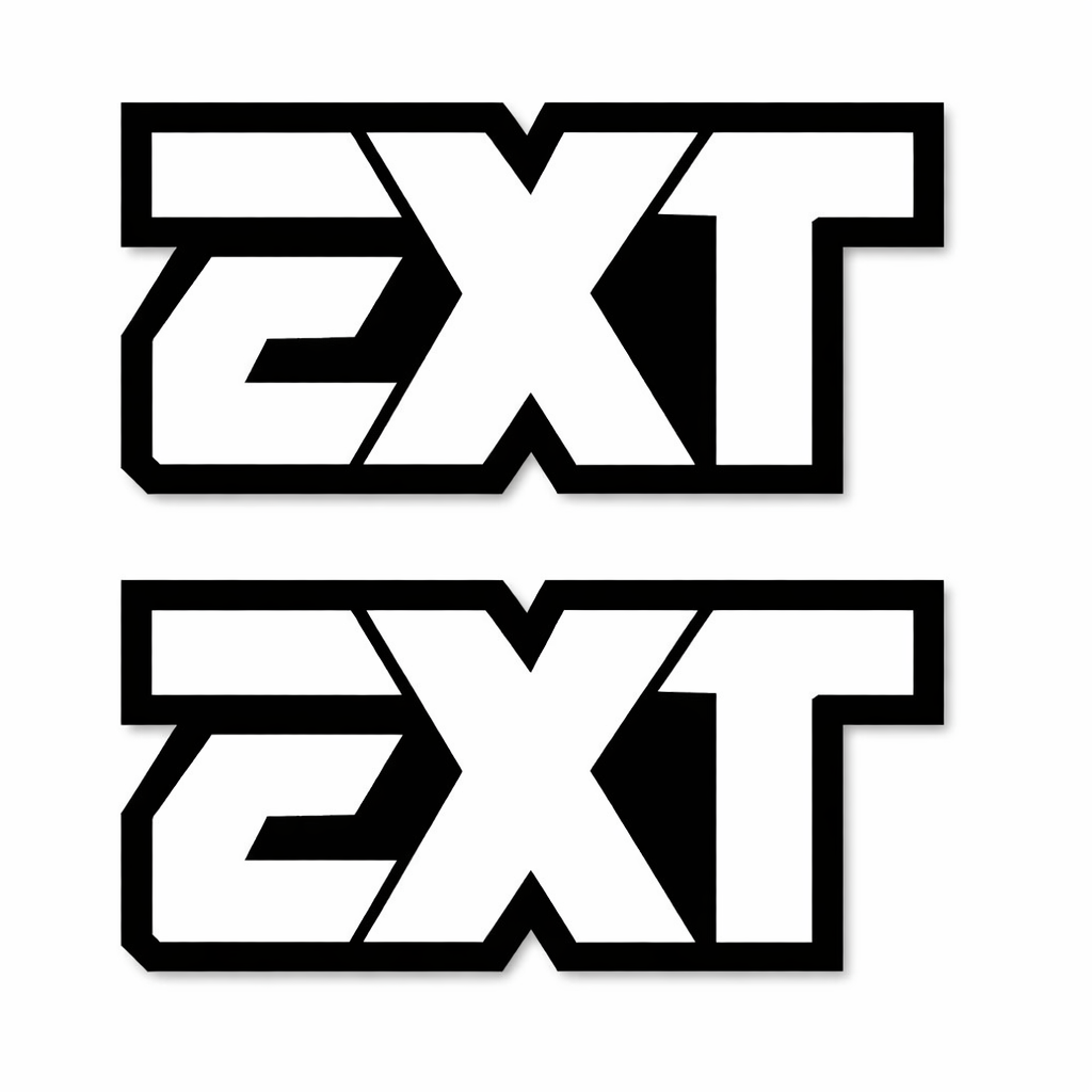 EXT Fork Stickers